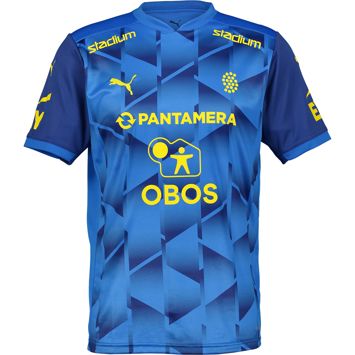 Landslagets matchtröja, blå herr - XS-XL. Pris: 799 kr
