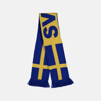 Ta mig till shoppen! - Här finns det även andra supportertröjor, halsduk och mössa.